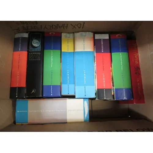 J. K. Rowling, quantity of various Harry Potter volumes, tog...