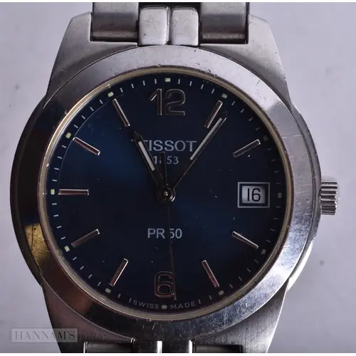 A TISSOT WRIST WATCH. Untested. 3.25 cm wide.