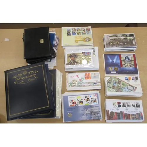 Collection includes a selection of uncirculated silver coin ...