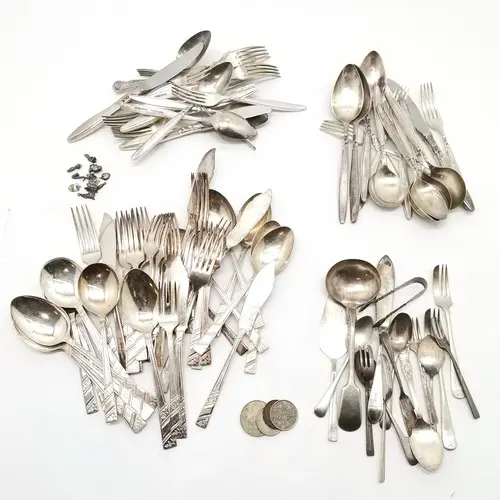 Qty of silver plated cutlery inc Viners Extra A, Ballerina e...