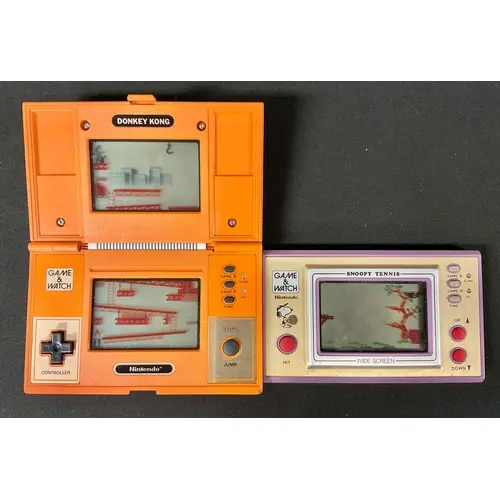 Retro Gaming - two 1980’s Nintendo Game & Watch hand-held ga...