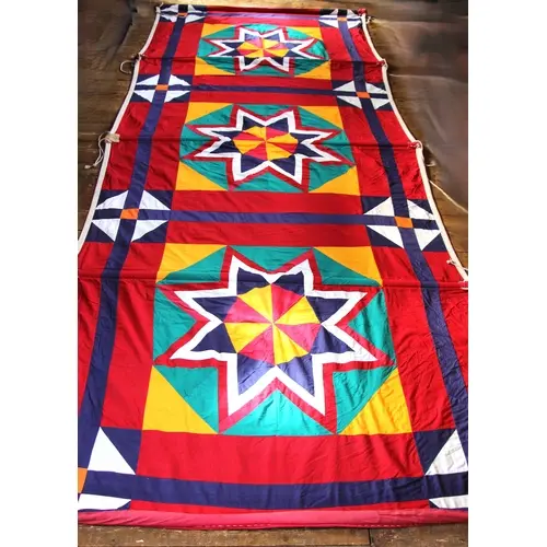 An Indian or Nepalese shamiyana tent side, 20th century, of ...
