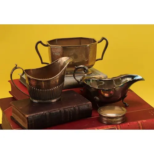 A George VI silver sauce boat, of George III design, 15.5cm ...