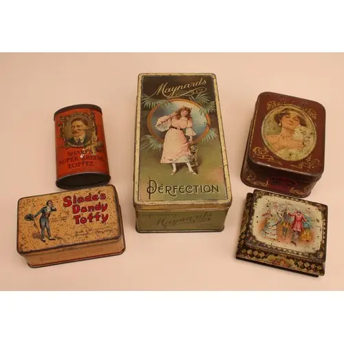 Advertising Tins - Confectionery - an early 20th century rou...