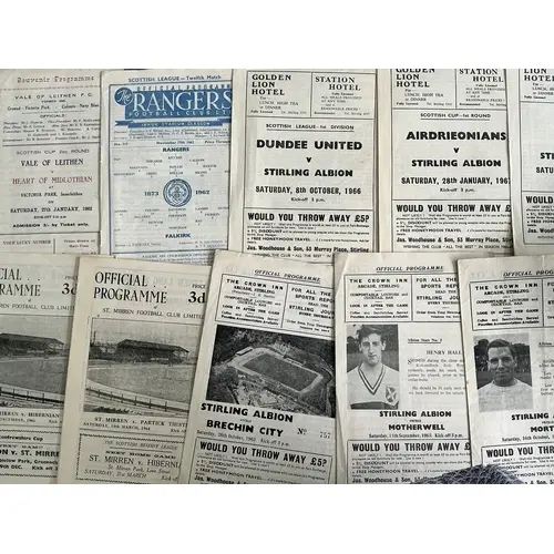 1960s Scottish Football Programmes: Wide range of clubs span...