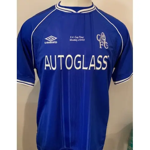 Chelsea 2000 FA Cup Final Football Shirt: Excellent conditio...