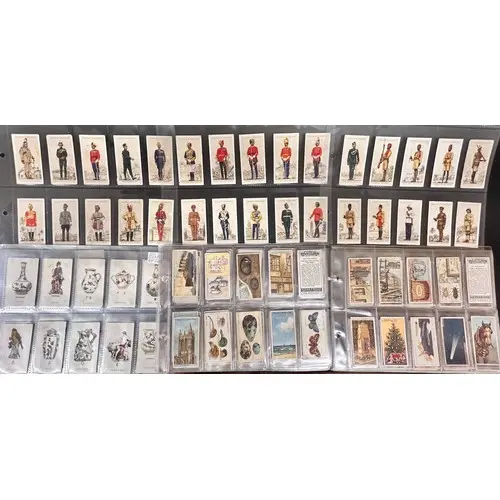 Four sets of cigarette cards including Wills Do you know? 1s...