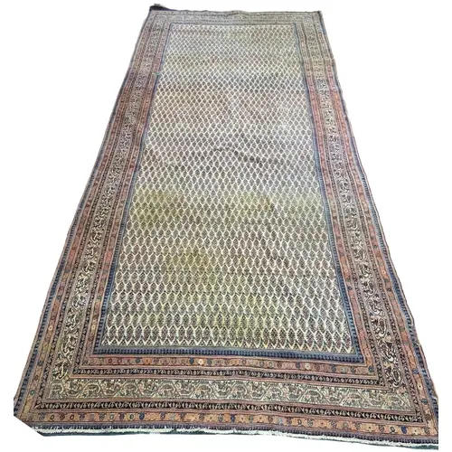An extremely large Persian style Carpet with repeating centr...