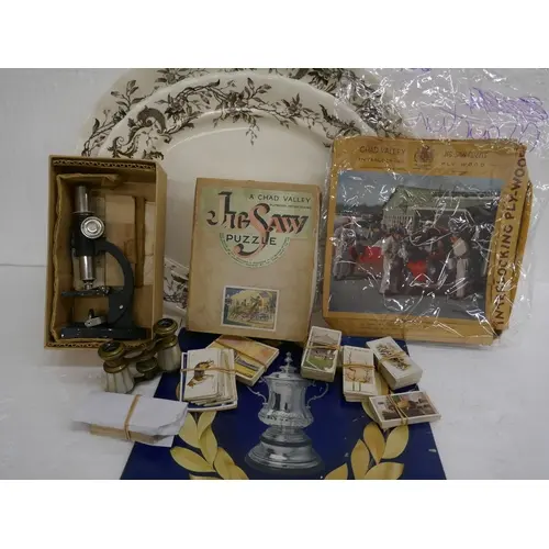 Assorted items to include a signalling equipment students mi...