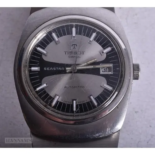 Tissot Seastar Automatic Watch with Two Tone Dial. 4cm incl...