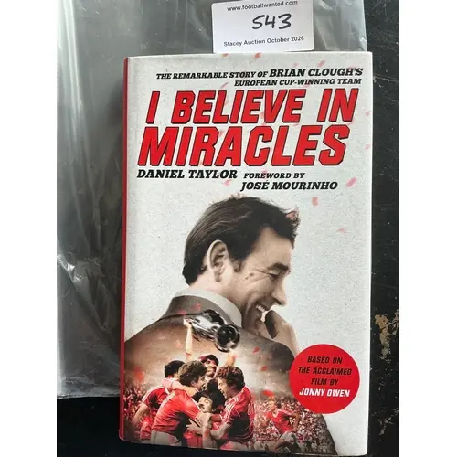 Nottingham Forest Multi Signed Football Book: Book named I B...