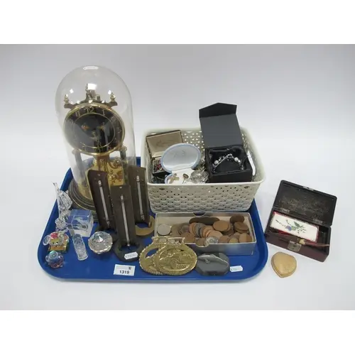 Collectables, including brass Negretti & Zambra table thermo...