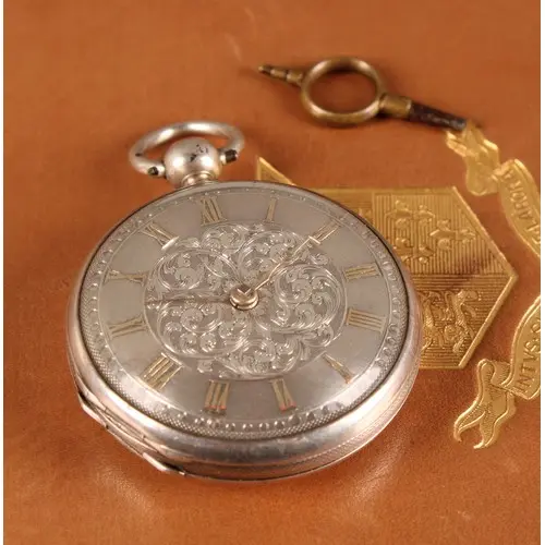 A William IV silver fusee pocket watch, by Thomas Hamlet, Pr...