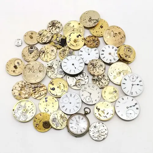 Qty of pocket watch movements inc Barwise (London), Thomas R...