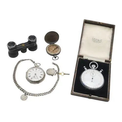 A late-Victorian silver-cased pocket watch by Kay & Co.,...