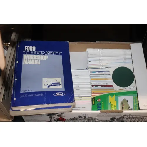 Ford Transit Workshop Manuals 1978 volume 1 and 2 and a quan...