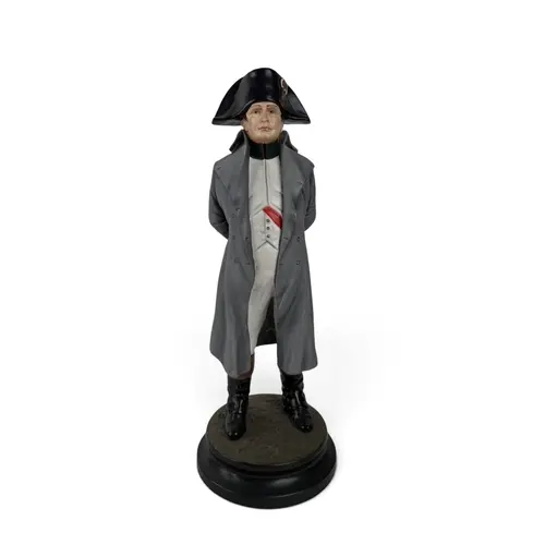 A MICHAEL SUTTY PORCELAIN FIGURE - NAPOLEON BONAPARTE 1815 L...