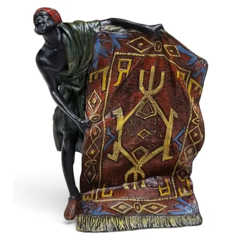 In the manner Franz Bergman. A 20th Century Bronze Figural g...