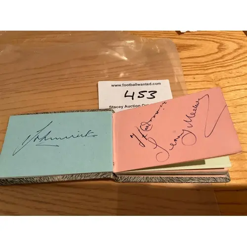 Tottenham 1963 Football Autograph Book: Includes Marchi Dyso...