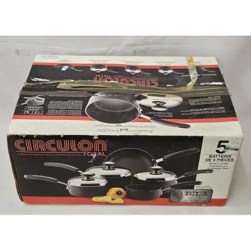 Circulon Boxed 5 Piece Set Cookware incl. 14cm, 16cm, 18cm, ...