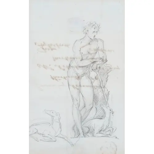 English School, 18th century A letter to Mr Nollekens with ...