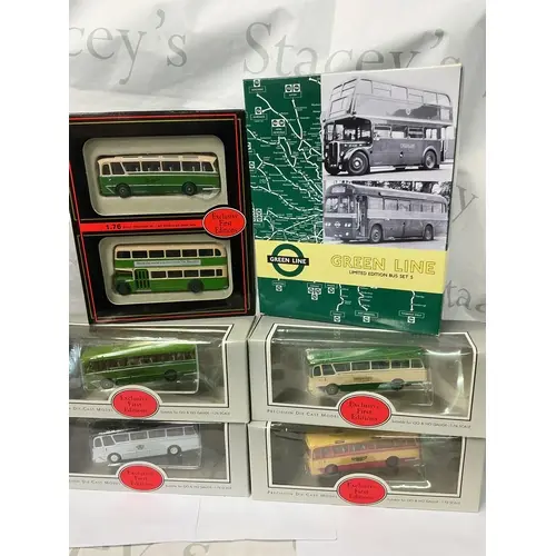 4 Boxes Containing Exclusive First Edition Buses. No Reserve...