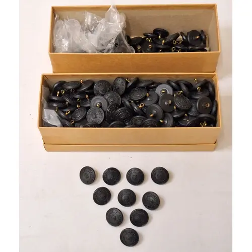 2 Boxes Police Buttons, Surrey Constabulary, Police Force