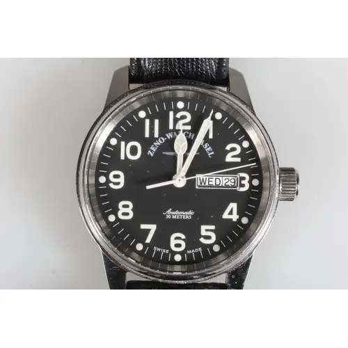 Gents Zeno Watch Basel automatic wristwatch, stainless steel...