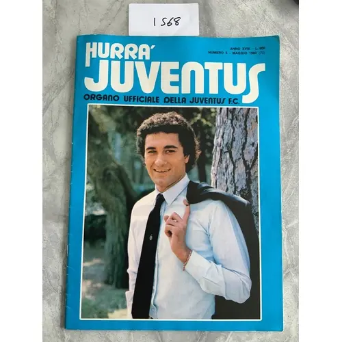 79/80 Juventus v Arsenal ECWC Semi Final Football Magazine: ...