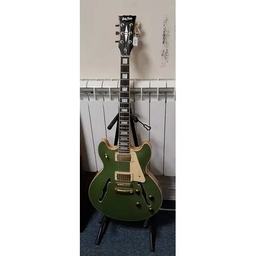 A HARLEY BENTON HB-35PLUS ELECTRIC GUITAR, featured in a met...