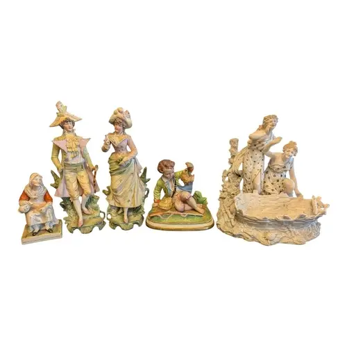 Collection of continental late 19th / early 20th century por...