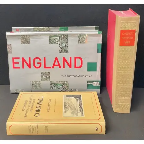 Books - Camden's Britannia 1695, facsimile edition, publishe...