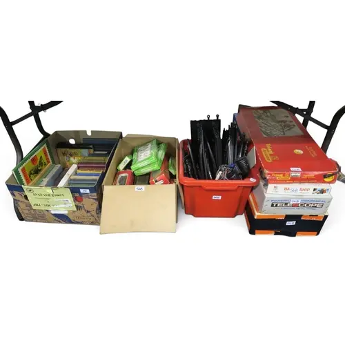 Vintage toys, including a Tri-ang 00-gauge electric model ra...