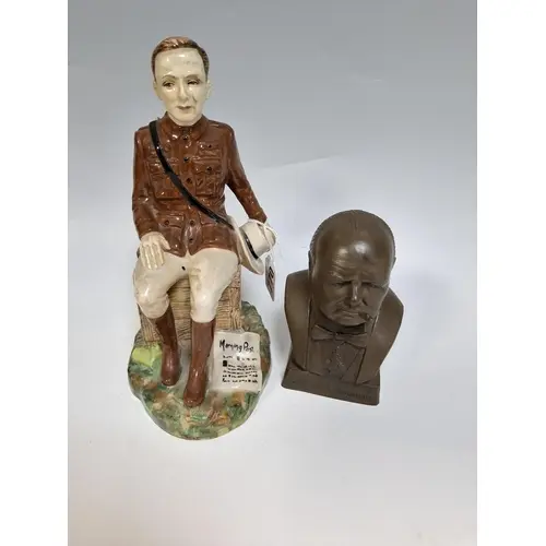 TWO WINSTON CHURCHILL RELATED ITEMS the first being a limite...