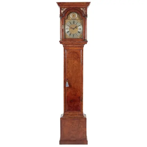 A walnut longcase clock by George Tyler, London, early 18th ...