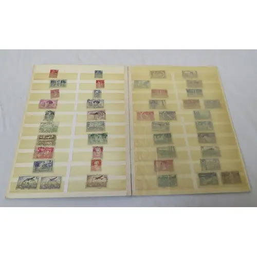 Stamps: Stockbook France Used sets & singles, catalogue valu...