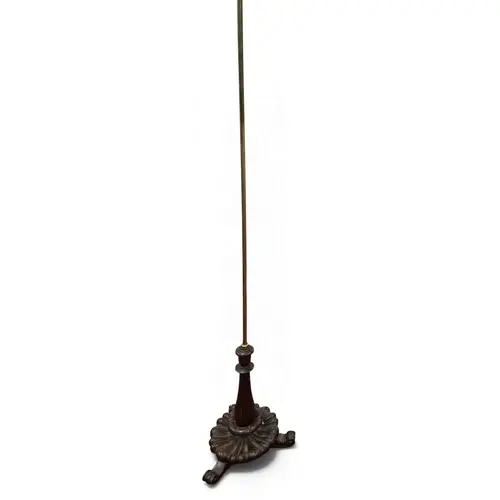 A 19th Century Rosewood Pole Screen lacking panel.