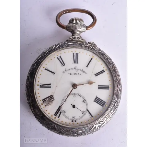 Doxa Jumbo Pocket Watch Hand-Wind SPARES/REPAIRS. 5 cm wide.