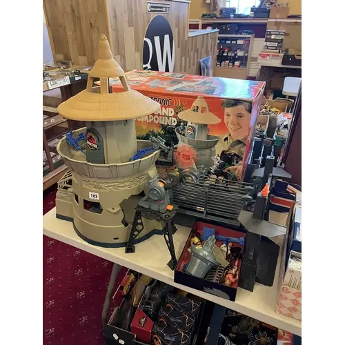 A BOXED KENNER JURASSIC PARK ELECTRONIC COMMAND COMPOUND, co...