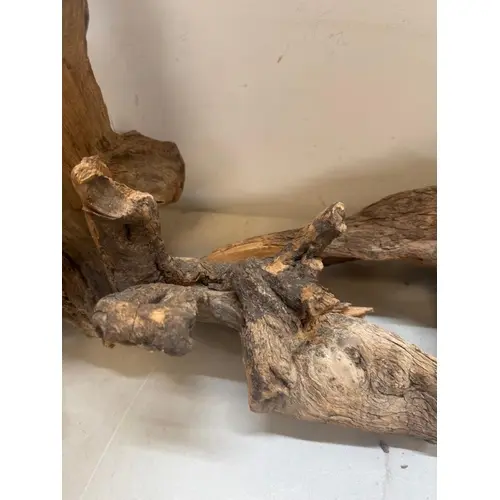 A selection of decorative driftwood.
