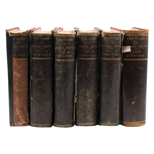 PEPYS, Samuel. Diary and Correspondence... from his Ms. Cyph...