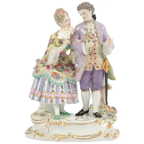 A Meissen porcelain figure group, by Auguste Ringler, no. 15...