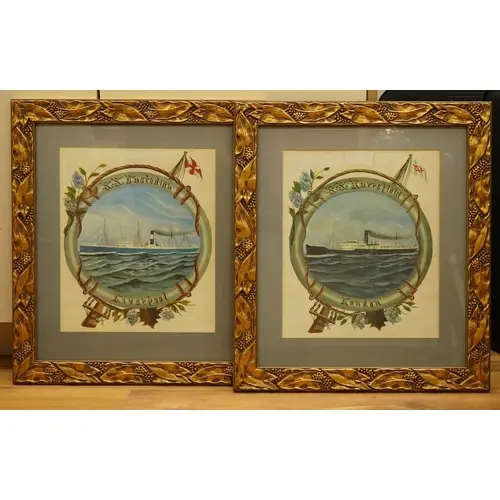 After James Bell of Bootle (fl. 1880-1910), The steamships B...