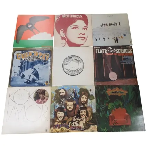 ROCK/POP/JAZZ/EASY/TRAD - A Box of 12" Vinyl records to...