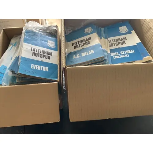 Tottenham 1970s Home Football Programmes: Probably thousands...