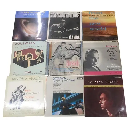 CLASSICAL - Three Boxes of mixed classical vinyl record...