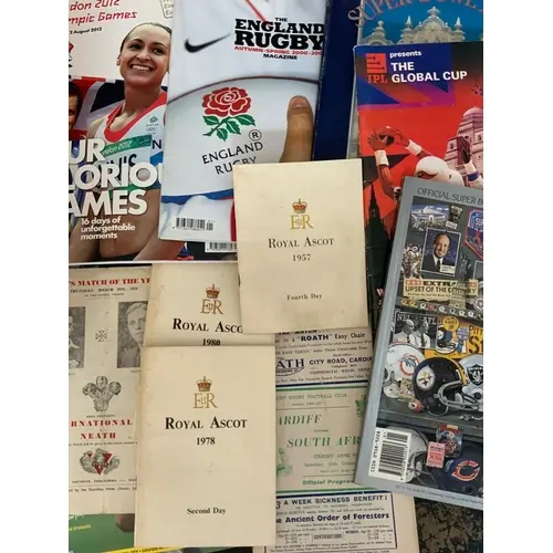 Various Sports Programmes: Includes Royal Ascot 1957 1978 19...