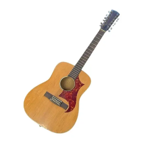 A vintage 20th century twelve string acoustic guitar. The gu...