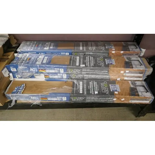A quantity of golden select laminate flooring (405-8-11) *Th...