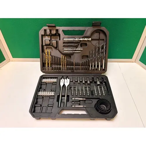 A Bosch drill accessory set (incomplete) (405-167) *This lo...